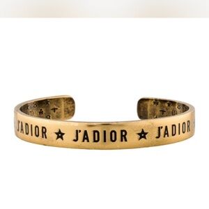 J'Adior Gold Cuff Bracelet